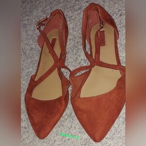 Forever 21 dusty rose flats